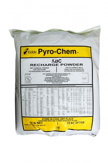 POLVO QUIMICO SECO ABC-90 BOLSA 25 KG (55 LBS).